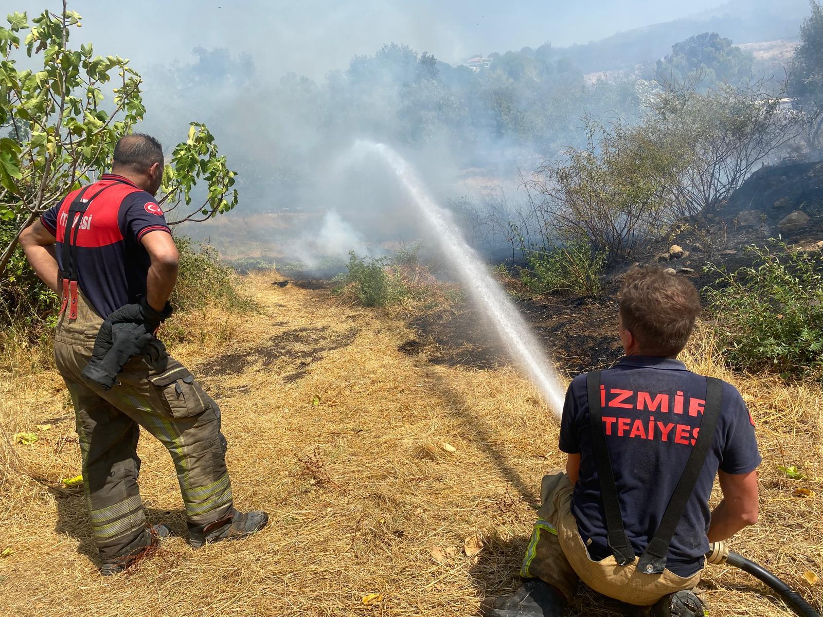 İzmir'de yangın kabusu