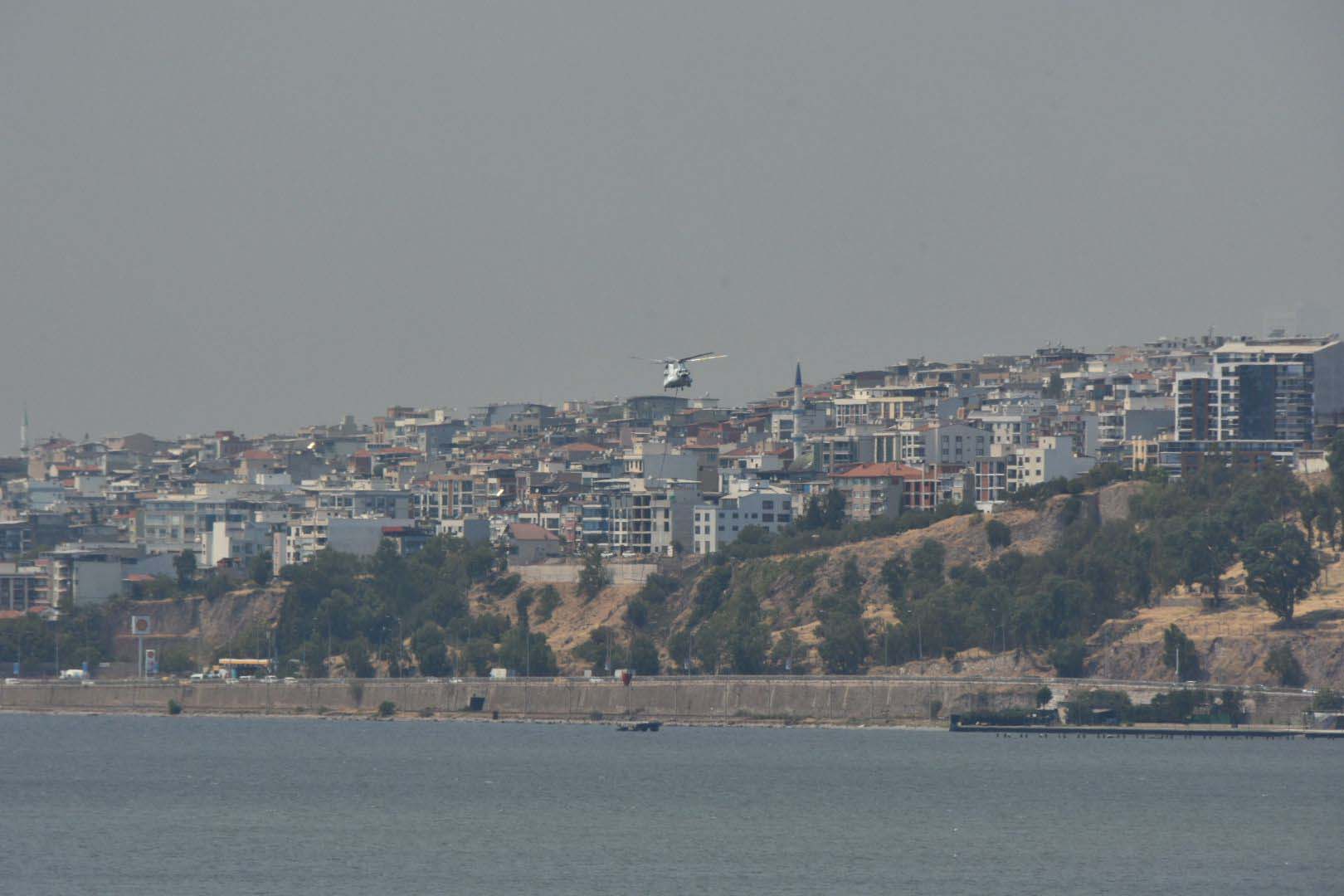 Karşıyada yangın ciğerlerimizi yaktı!