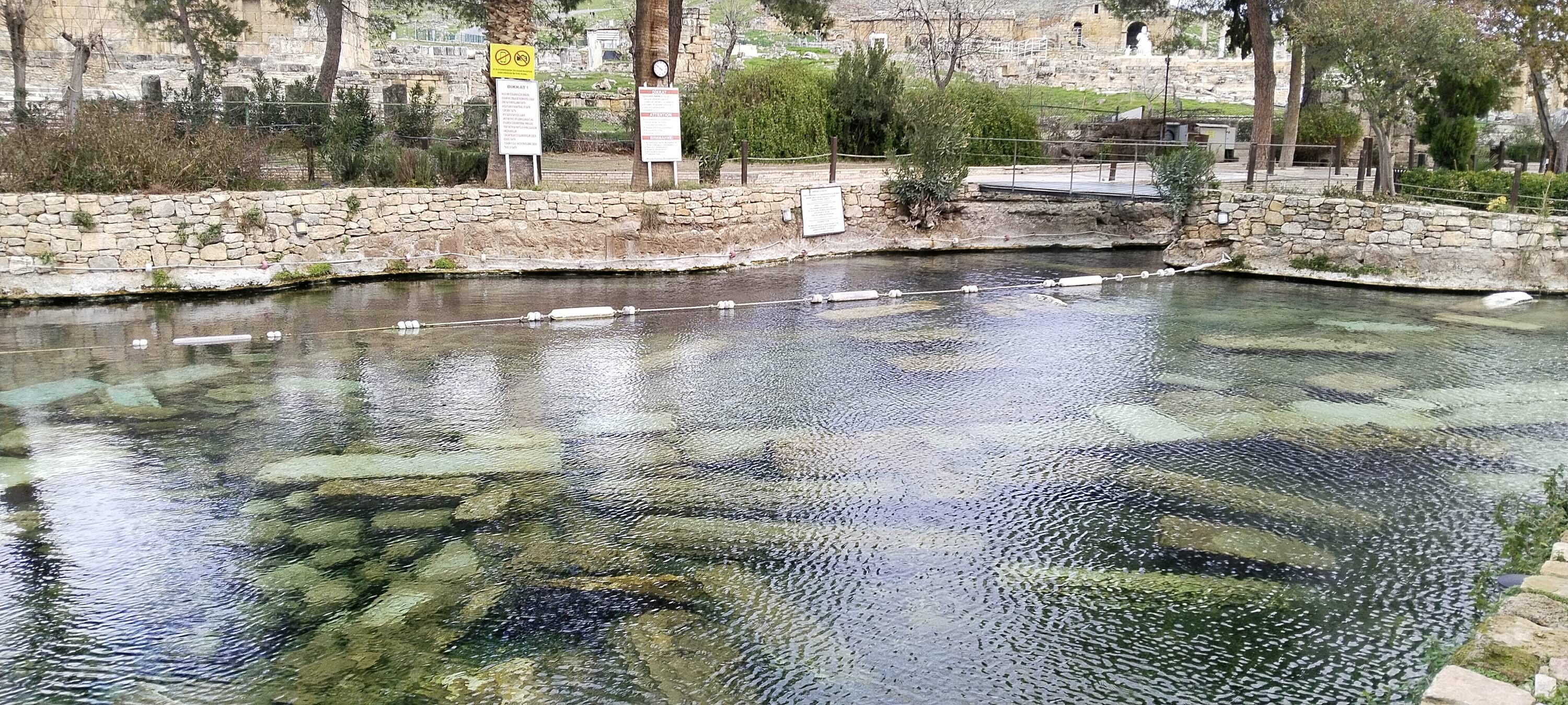 Pamukkale'de kuraklık tehdidi; suyun debisi düştü