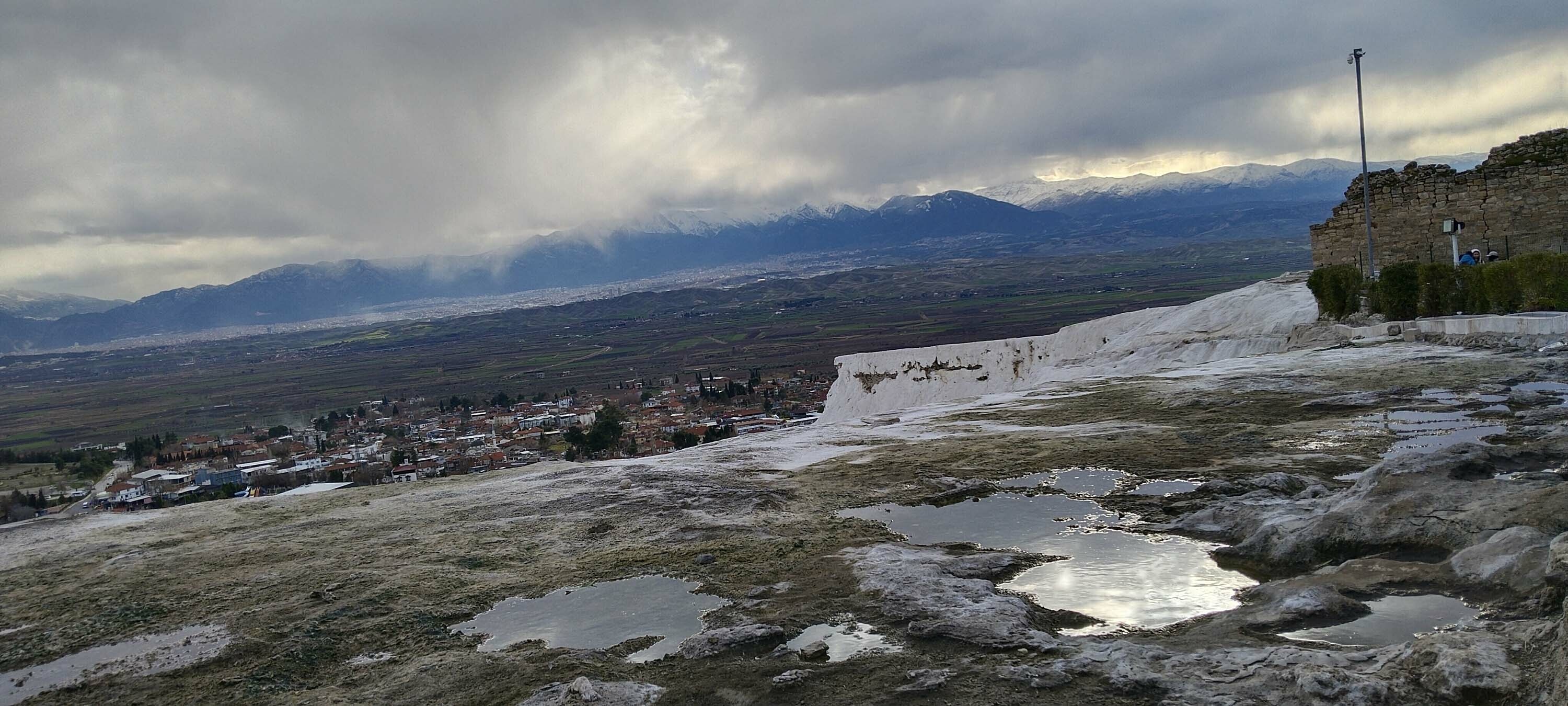 Pamukkale'de kuraklık tehdidi; suyun debisi düştü