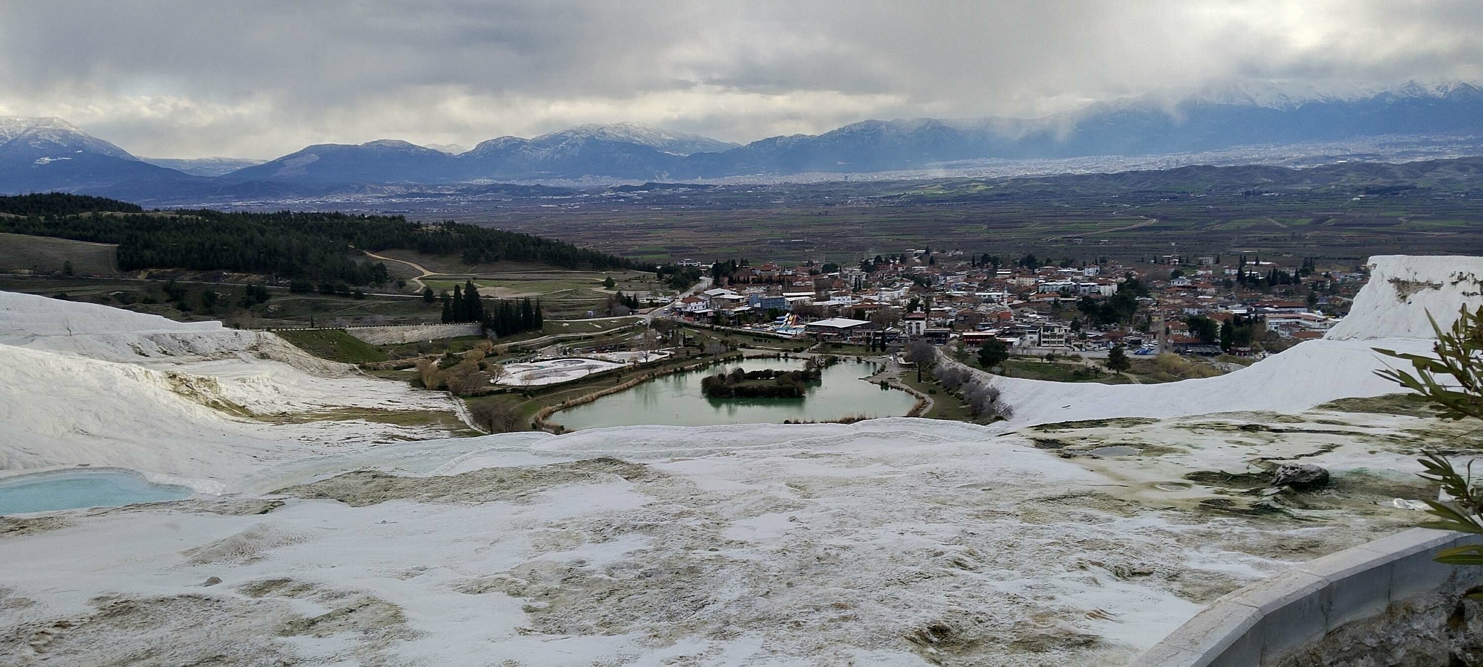 Pamukkale'de kuraklık tehdidi; suyun debisi düştü