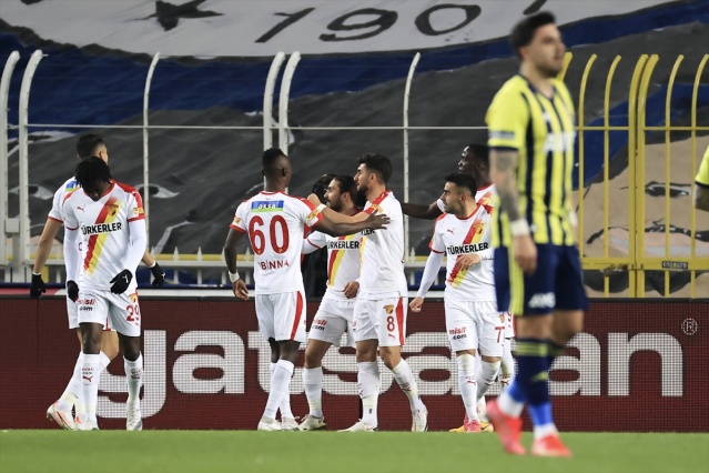 Fenerbahçe-Göztepe maçından kareler