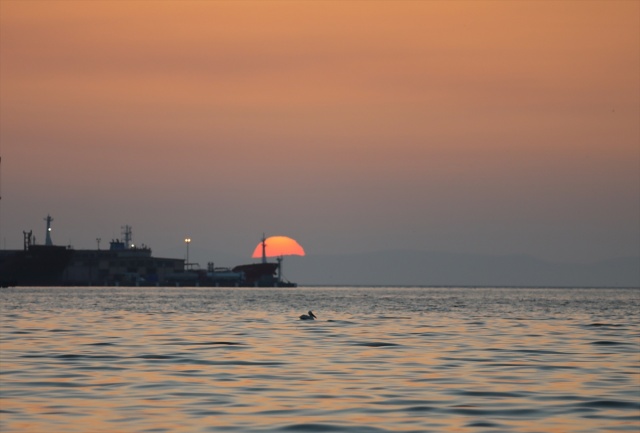 İzmir'de gün batımı