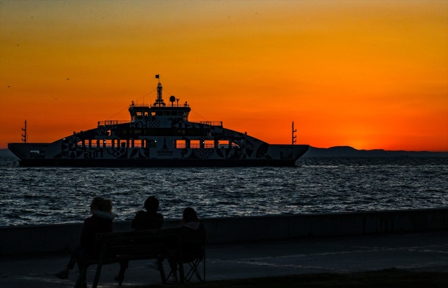 İzmir'de gün batımı