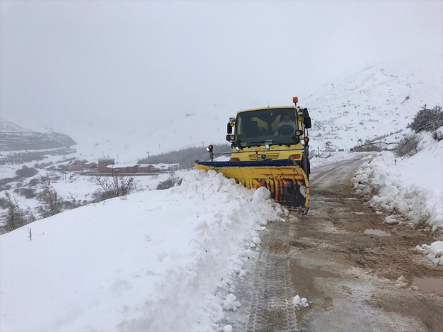 Ödemiş martta beyaza büründü