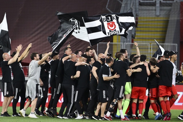 59. Türkiye Kupası'nın sahibi Beşiktaş