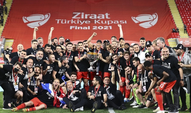 59. Türkiye Kupası'nın sahibi Beşiktaş