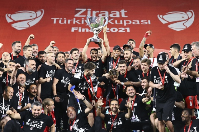 59. Türkiye Kupası'nın sahibi Beşiktaş