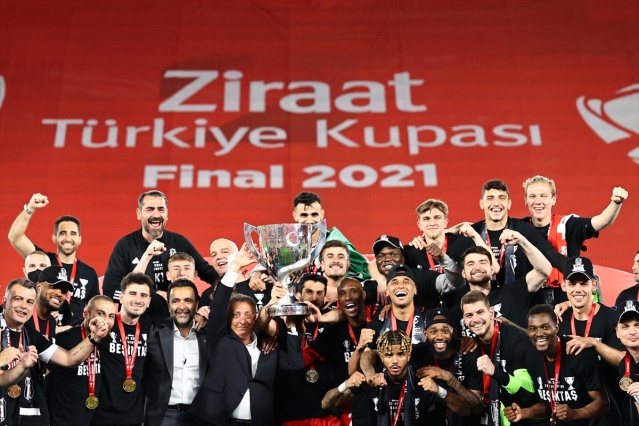 59. Türkiye Kupası'nın sahibi Beşiktaş