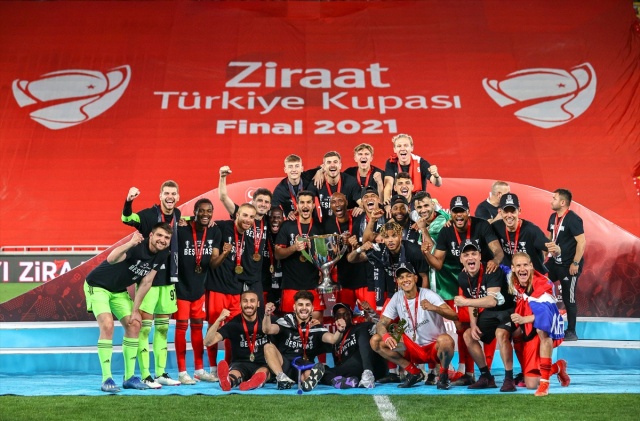 59. Türkiye Kupası'nın sahibi Beşiktaş