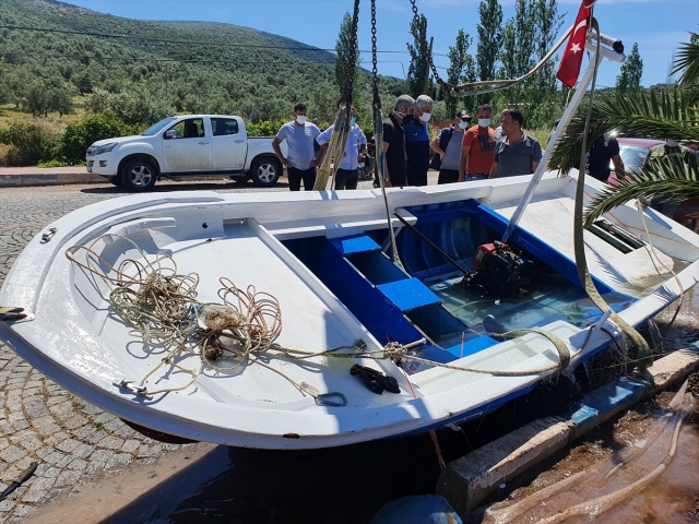 Dikili'de hasar tespit ve kurtarma çalışması sürüyor