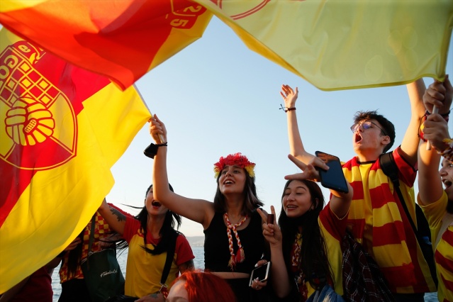 Göztepe'nin 96. kuruluş yıl dönümü coşkuyla kutlandı