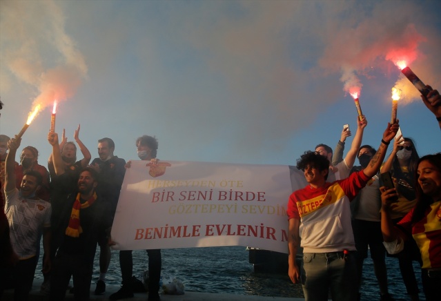 Göztepe'nin 96. kuruluş yıl dönümü coşkuyla kutlandı