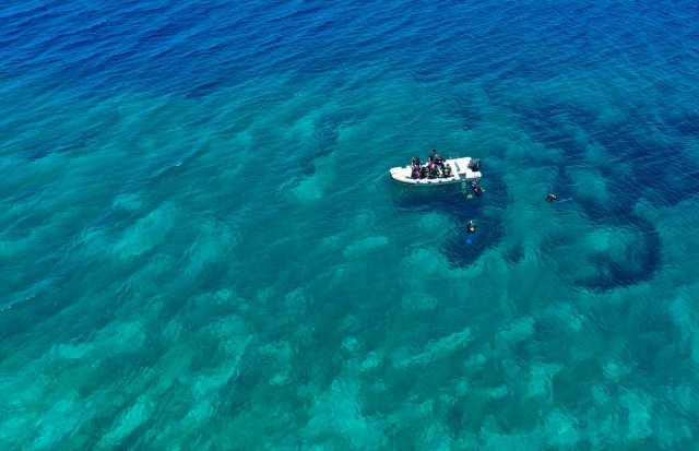 Karaburun'da dalış turizminde hareketlilik başladı