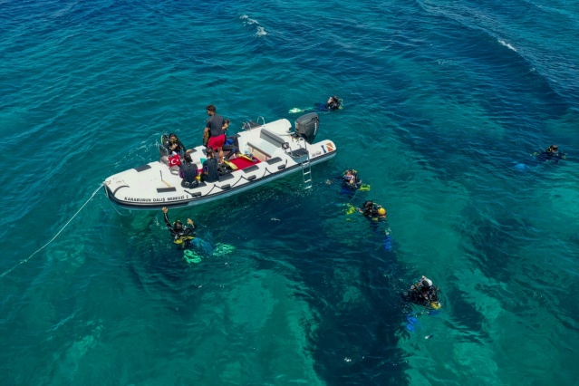 Karaburun'da dalış turizminde hareketlilik başladı