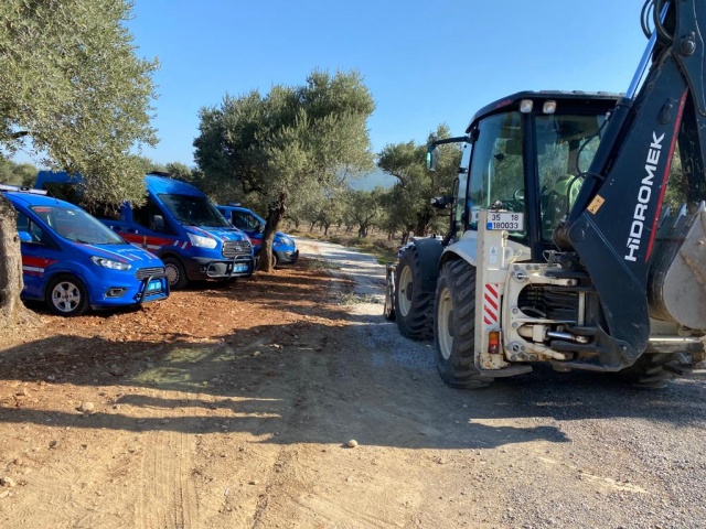 Torbalı’da hobi bahçelerinde yıkım başladı