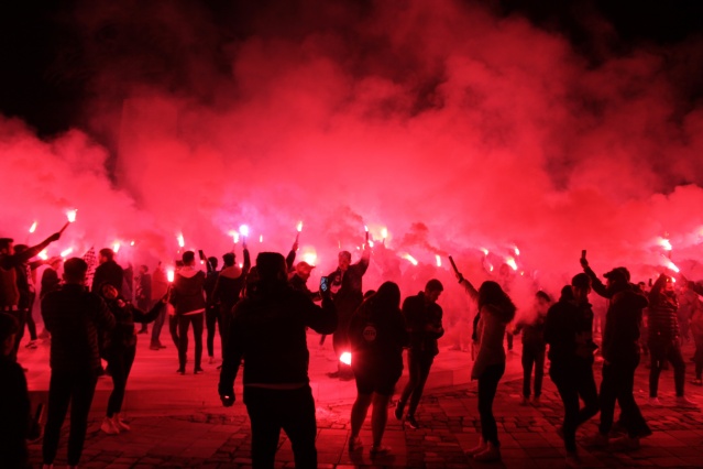 Altay taraftarı, kulüplerinin 108. yaşını coşkuyla kutladı