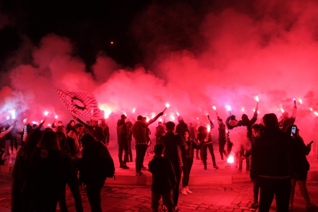 Altay taraftarı, kulüplerinin 108. yaşını coşkuyla kutladı