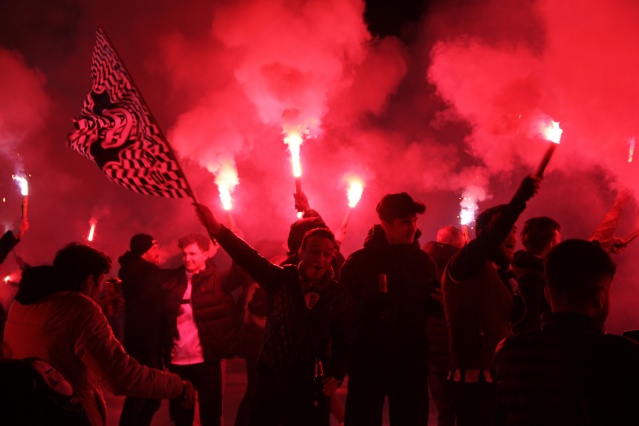 Altay taraftarı, kulüplerinin 108. yaşını coşkuyla kutladı