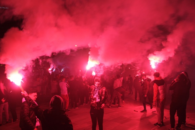 Altay taraftarı, kulüplerinin 108. yaşını coşkuyla kutladı