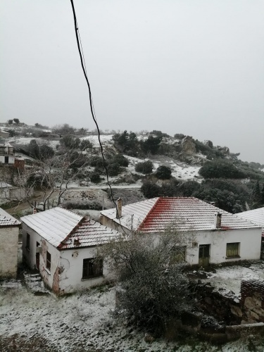 İzmir'den kar manzaraları