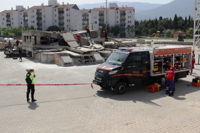 Arama kurtarma ekipleri tatbikat için İzmir’de buluştu