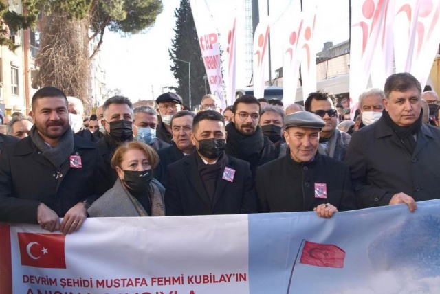 Devrim şehidi Kubilay unutulmadı