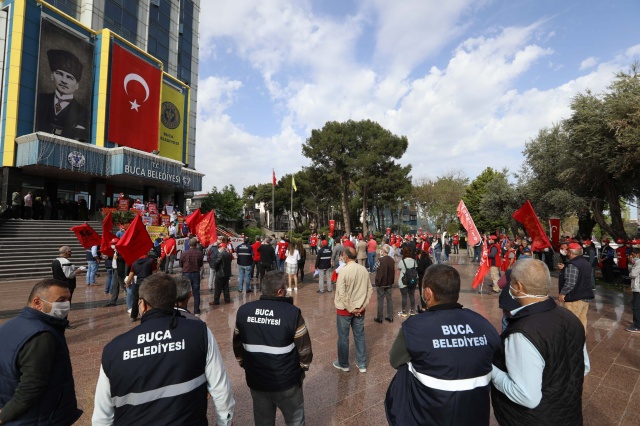 Buca’da erken 1 Mayıs