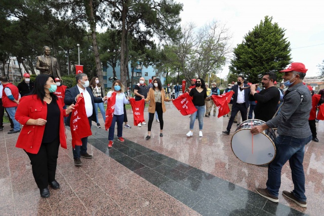 Buca’da erken 1 Mayıs