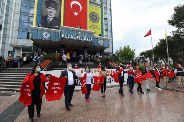 Buca’da erken 1 Mayıs