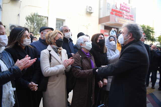 Başkan İduğ'a coşkulu karşılama