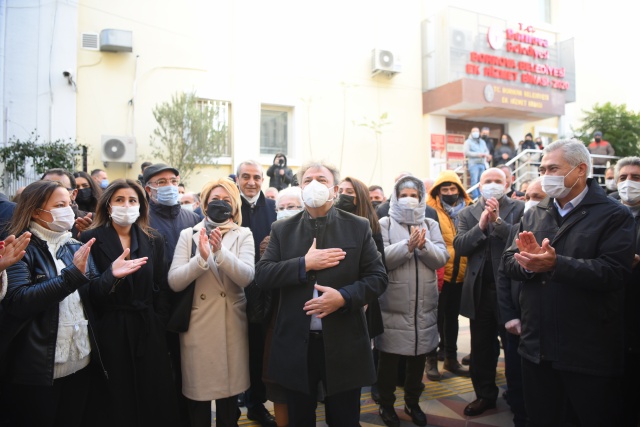 Başkan İduğ'a coşkulu karşılama