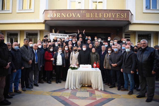 Başkan İduğ'a coşkulu karşılama