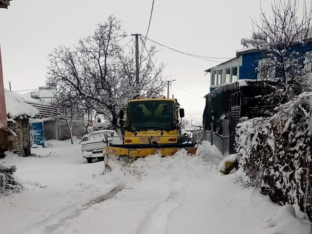 Ödemiş Belediyesi’nden kış teyakkuzu