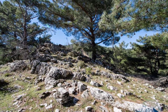 İzmir’de antik taş ocağı bulundu