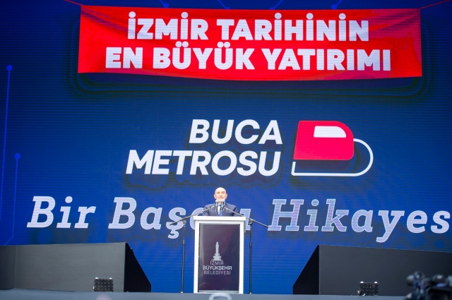 İzmir tarihinin en büyük yatırımının temeli atıldı