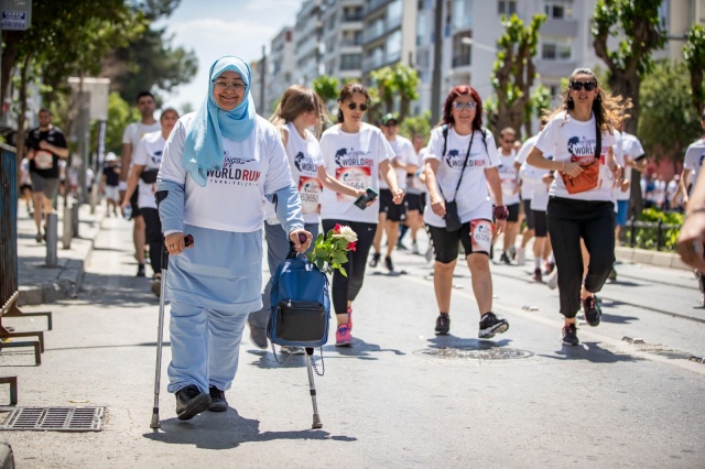 İzmir koşamayanlar için koştu