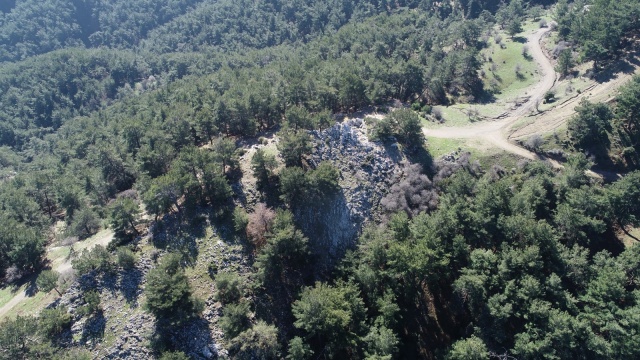 İzmir’de antik taş ocağı bulundu