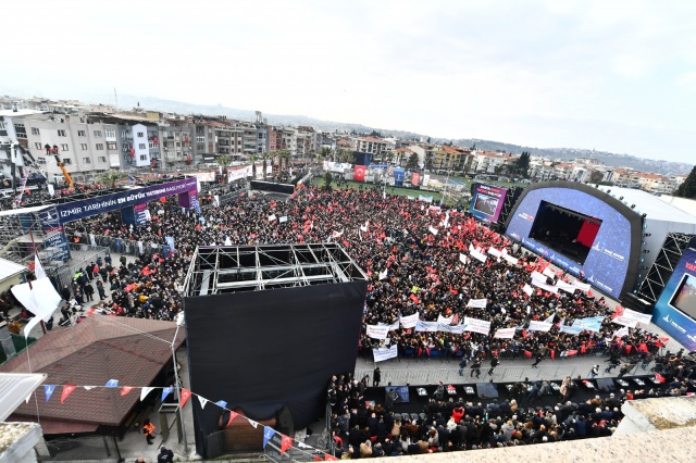 İzmir tarihinin en büyük yatırımının temeli atıldı