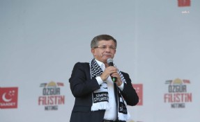 Davutoğlu: Orada 75 yıldır süren bir zulüm var