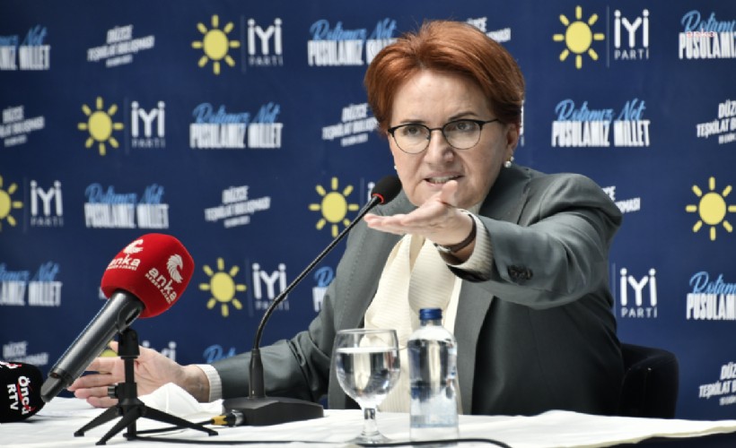 Akşener: İmamoğlu ve Yavaş milletin teklifine 'hayır' dediler