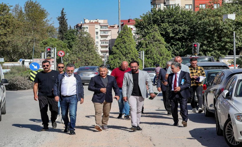 Başkan Sandal, Bayraklı’nın her sokağında çalışıyoruz