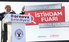 Bornova Belediyesi İstihdam Fuarı açıldı