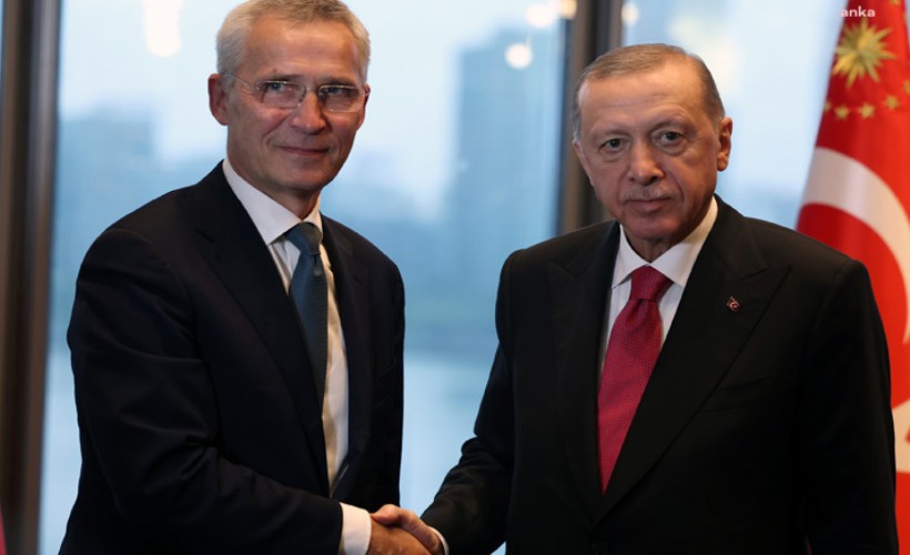 Cumhurbaşkanı Erdoğan, Stoltenberg ile görüştü