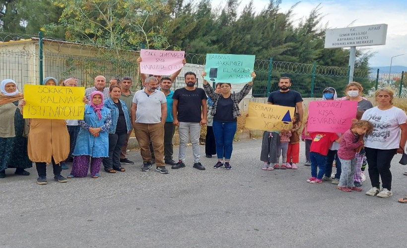 Depremzedeler İzmir'de barınma sorunuyla karşı karşıya