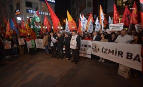 İzmir Emek ve Demokrasi Güçleri'nden İsrail'e sert tepki