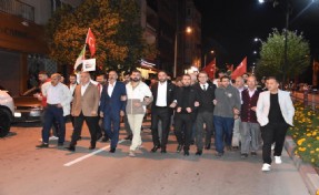 İzmir'de İsrail’in Gazze’deki saldırıları protesto edildi