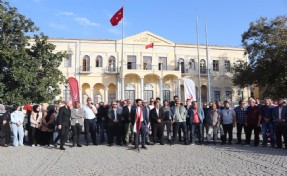 İzmir’de Yeniden Refah Partisi’nden İsrail'e tepki