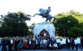 Karabağlarlı muhtarlar Cumhuriyetin 100. yılında Samsun’da