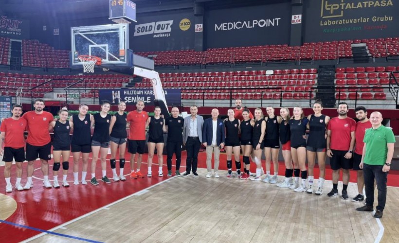 Karşıyaka yönetiminden voleybola ziyaret